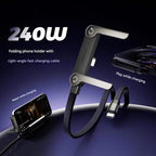 Chargestand 2-in-1 Cable, 2-in-1 Invisible Holder Charger Cable with Stand