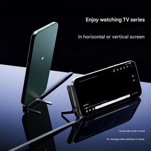 Chargestand 2-in-1 Cable, 2-in-1 Invisible Holder Charger Cable with Stand