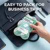 Portable Compressed Travel Socks – Pocket-Size, Ready-to-Wear Socks in Compact Tin