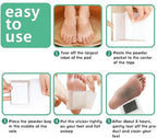 Kiyome Kinoki Cleansing Foot Pads – Natural Detox Foot Patches for Relaxation & Better Sleep 10 Peds in 1 Box
