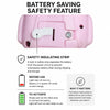 Mini Helmet Keychain with LED Light | Auto On/Off Visor Sensor Key Ring for Car, Bike & Bag