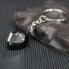 Mini Helmet Keychain with LED Light | Auto On/Off Visor Sensor Key Ring for Car, Bike & Bag
