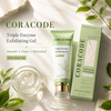 Coracode Triple Enzyme Exfoliating Gel with Green Tea – Gentle Dead Skin Removal Gel for Smooth, Refreshed Skin