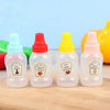 Reusable Mini Condiment Bottles with Leak-Resistant Caps: Perfect for Lunch Boxes, Picnics & School (Pack Of 4)