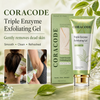 Coracode Triple Enzyme Exfoliating Gel with Green Tea – Gentle Dead Skin Removal Gel for Smooth, Refreshed Skin