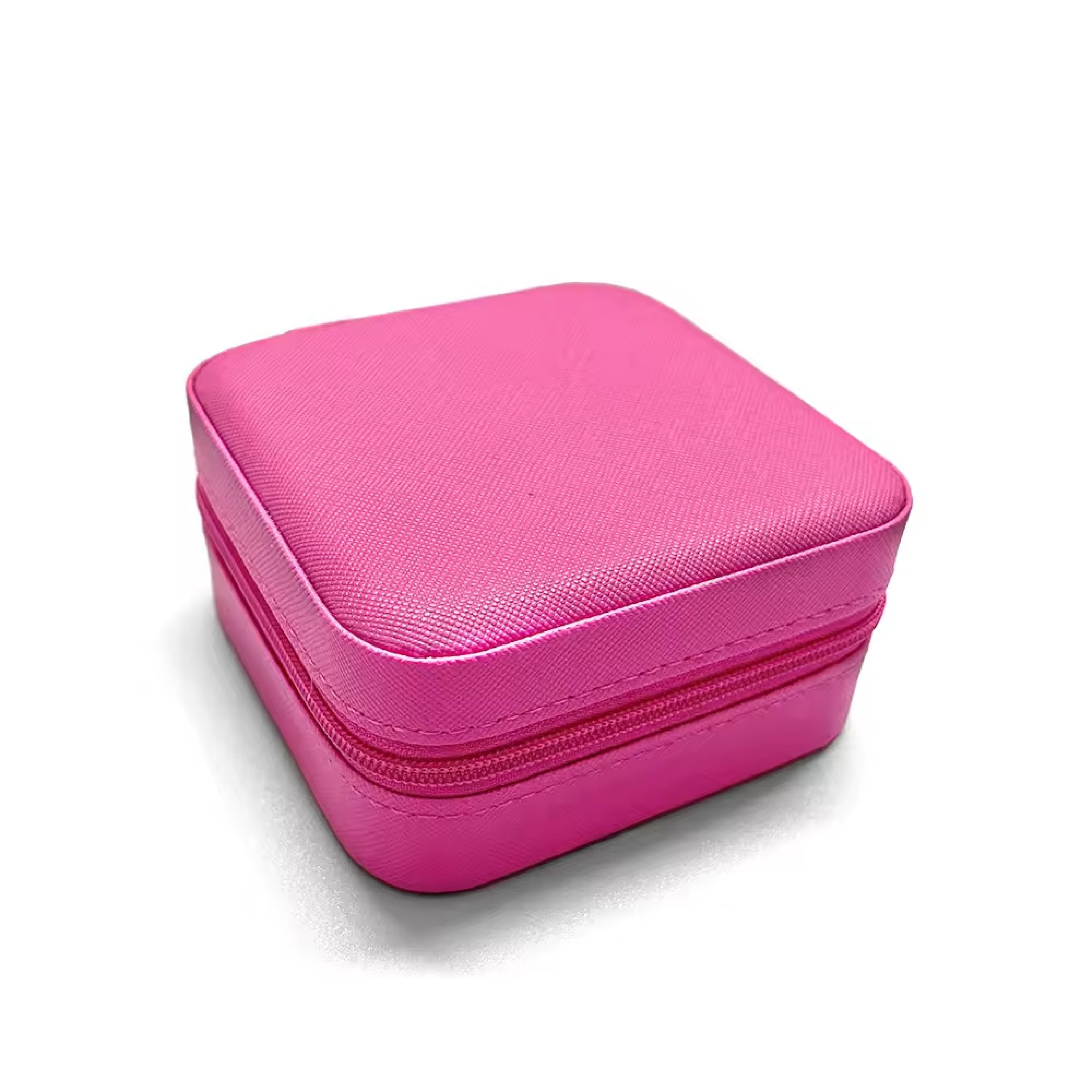 Portable Leather Travel Jewelry Organizer Box